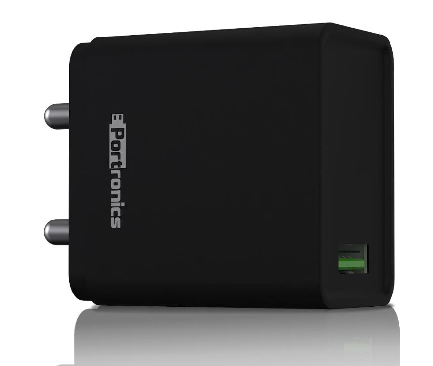 Portronics Adapto ONE POR-1103 3A Fast Charging Adapter with 1M Type-C Cable